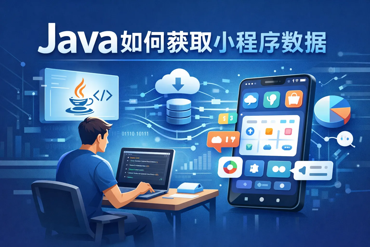 java如何获取小程序数据