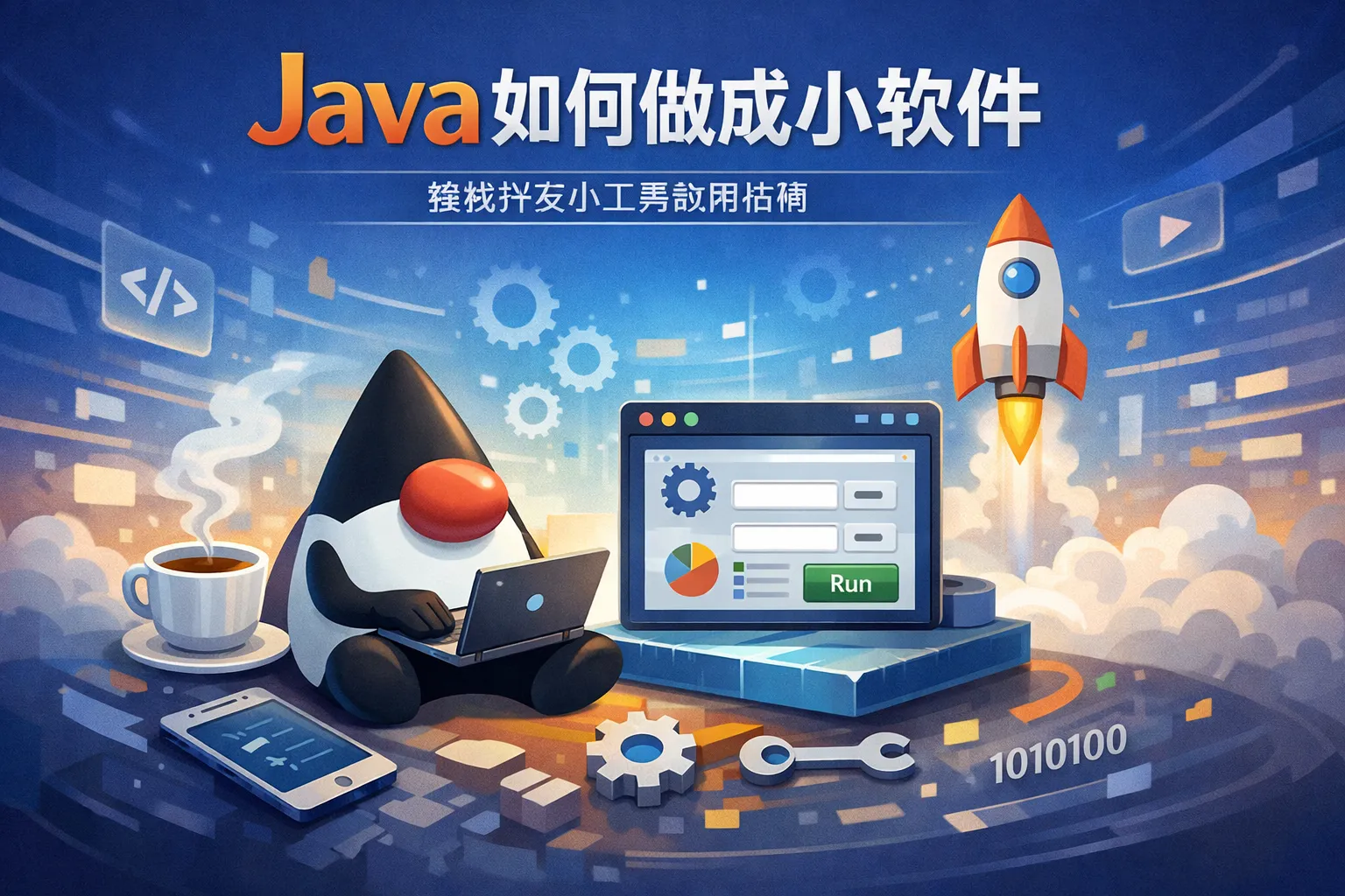 java如何做成小软件