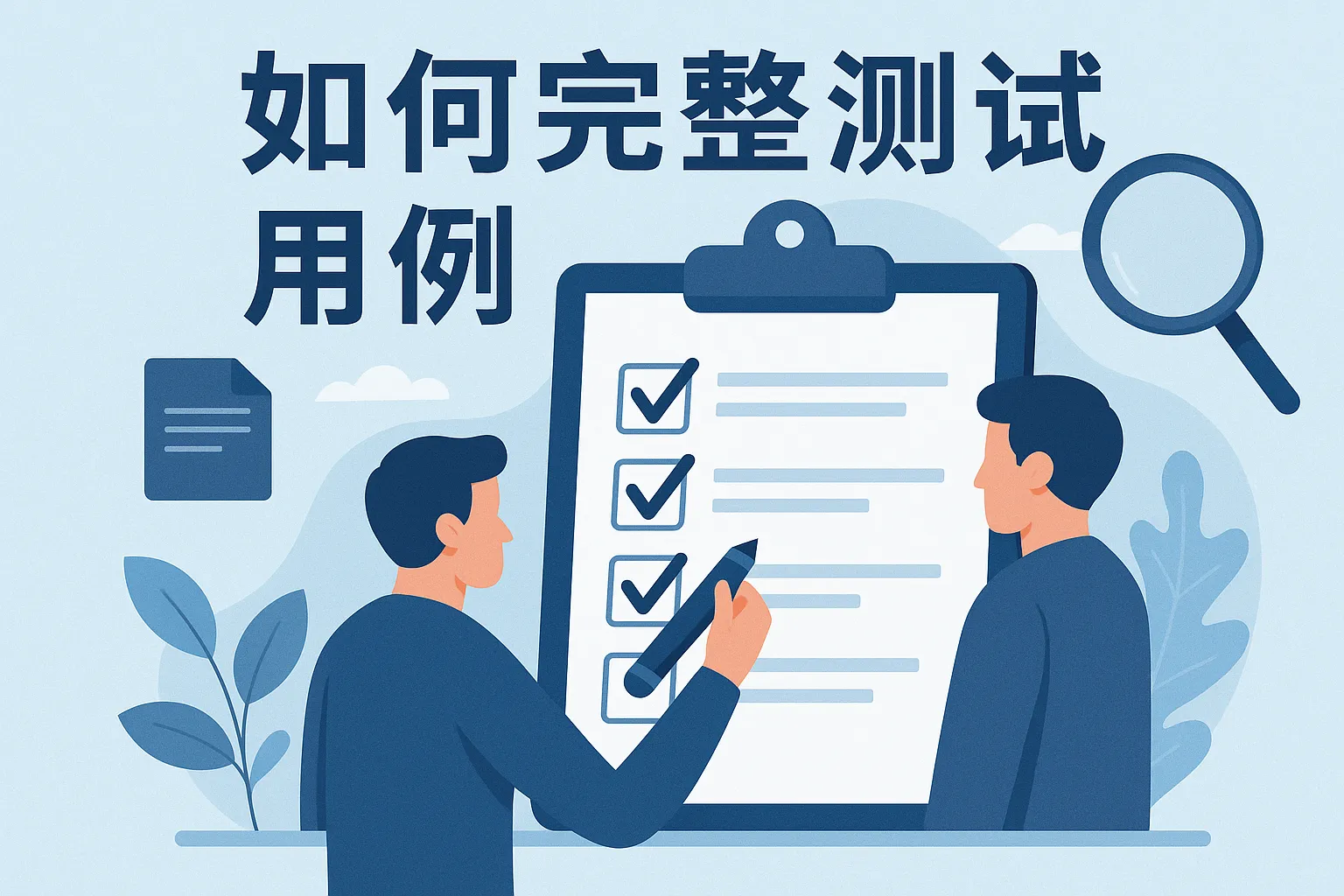 如何完整测试用例