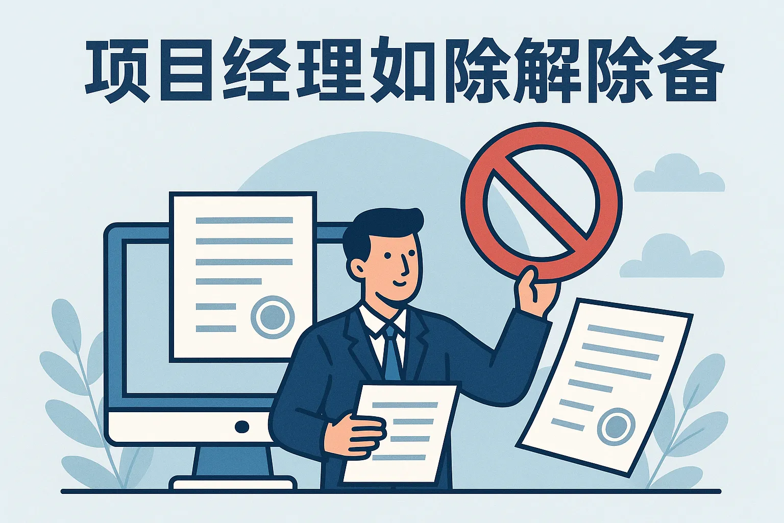 项目经理如何解除备案