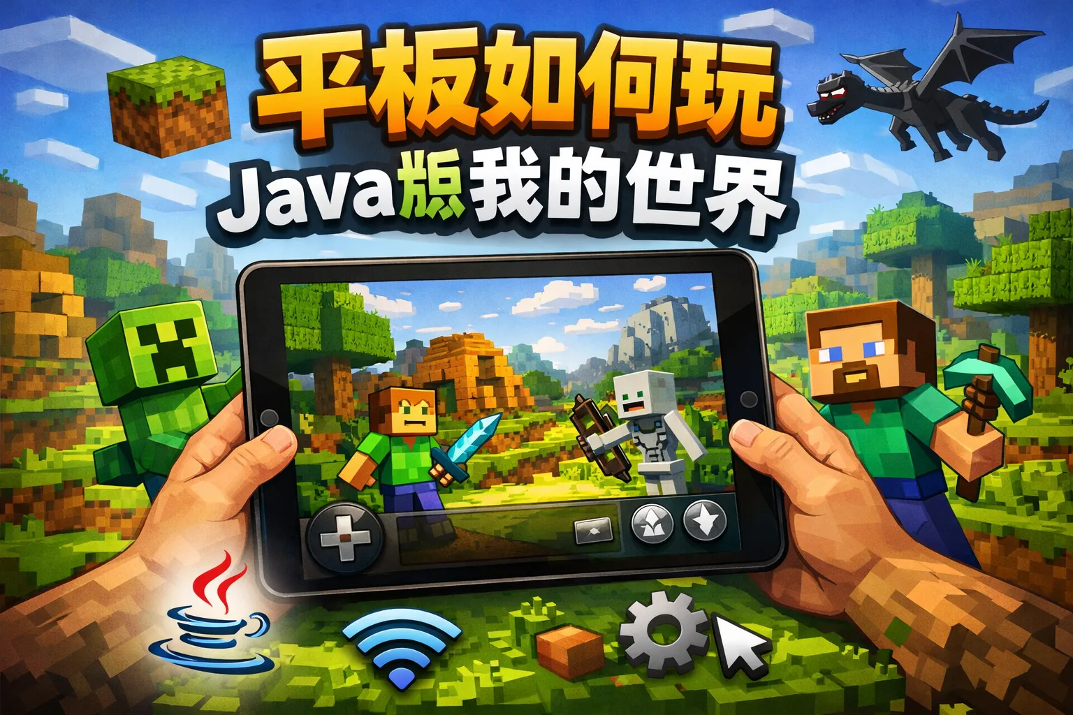 平板如何玩java版我的世界