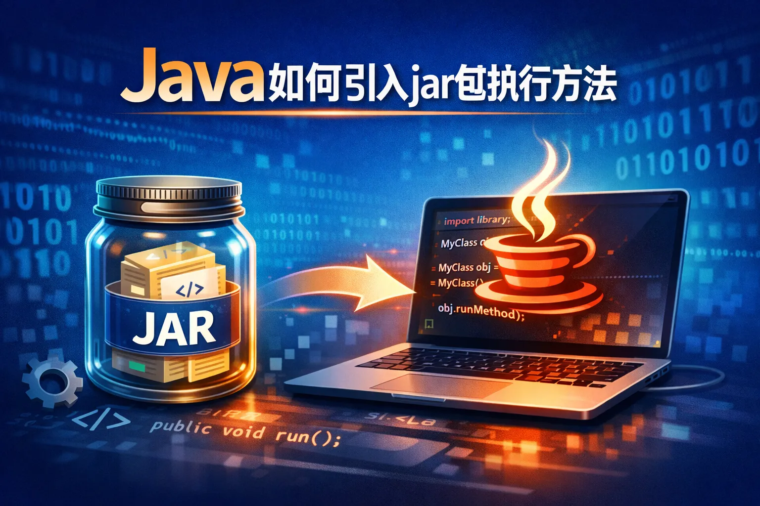 Java如何引入jar包执行方法