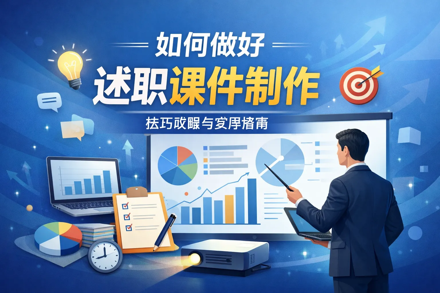 如何做好述职课件制作