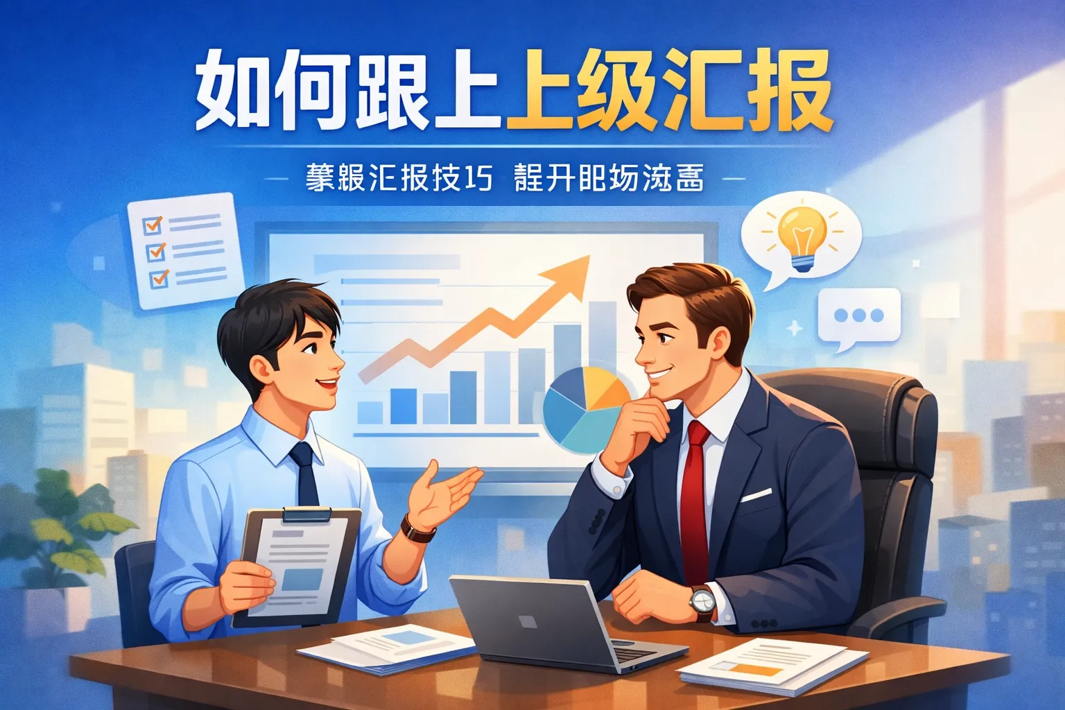 如何跟上上级汇报