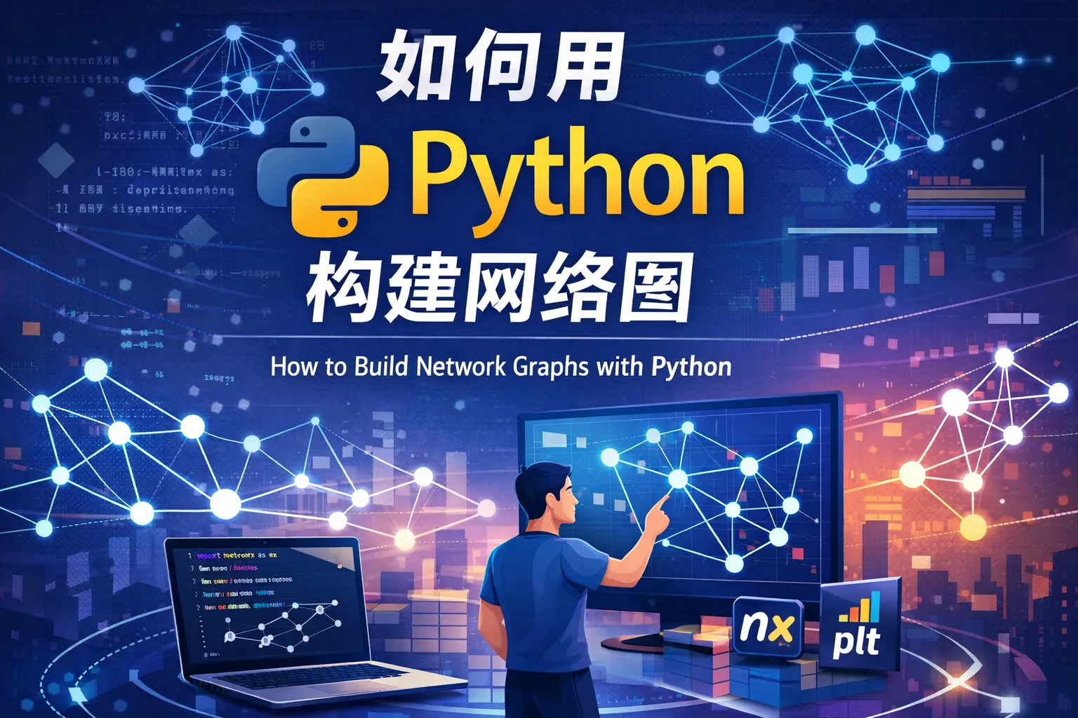 如何用python构建网络图