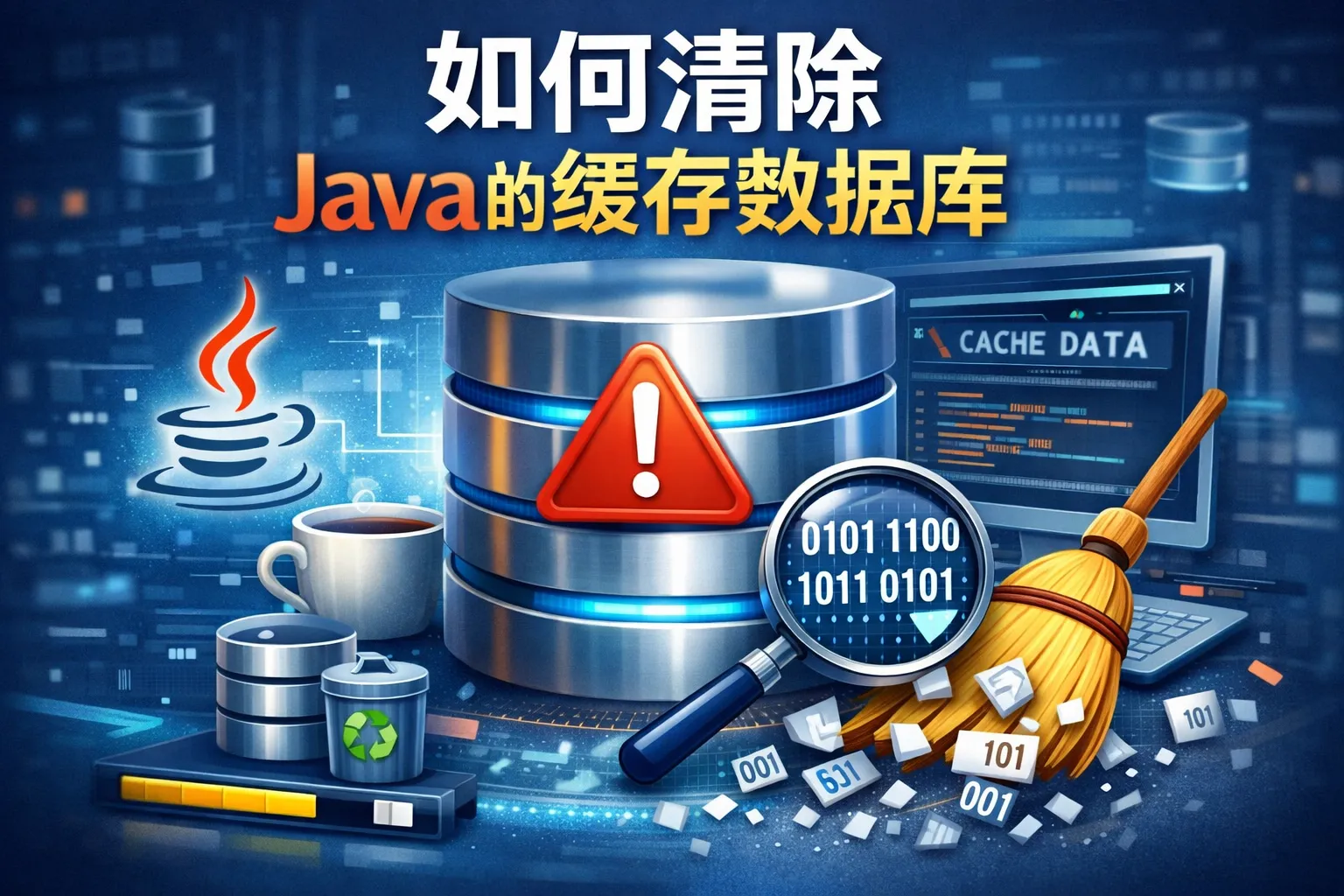 如何清除java的缓存数据库