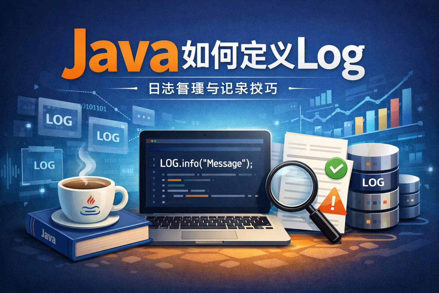 java如何定义log