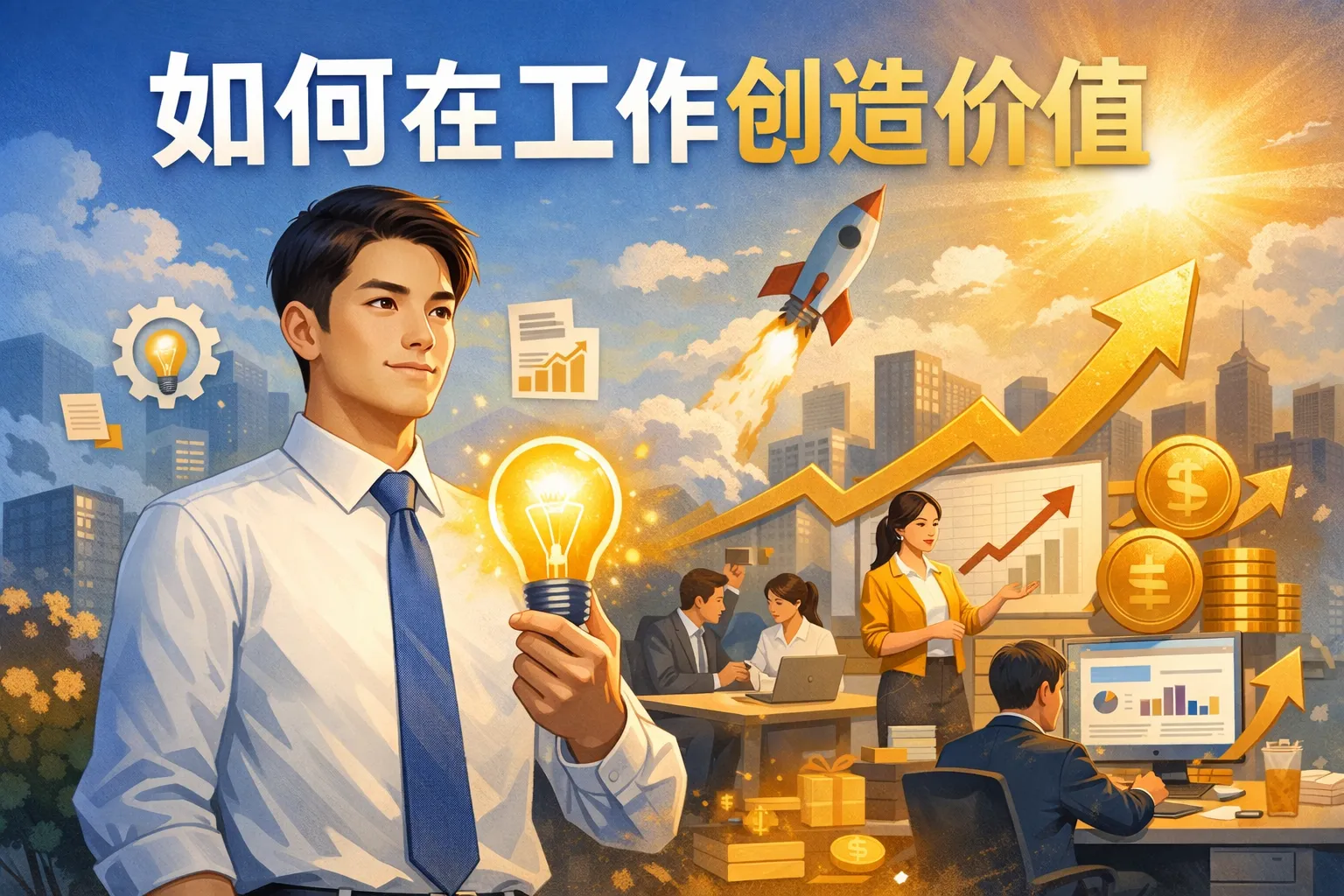 如何在工作创造价值