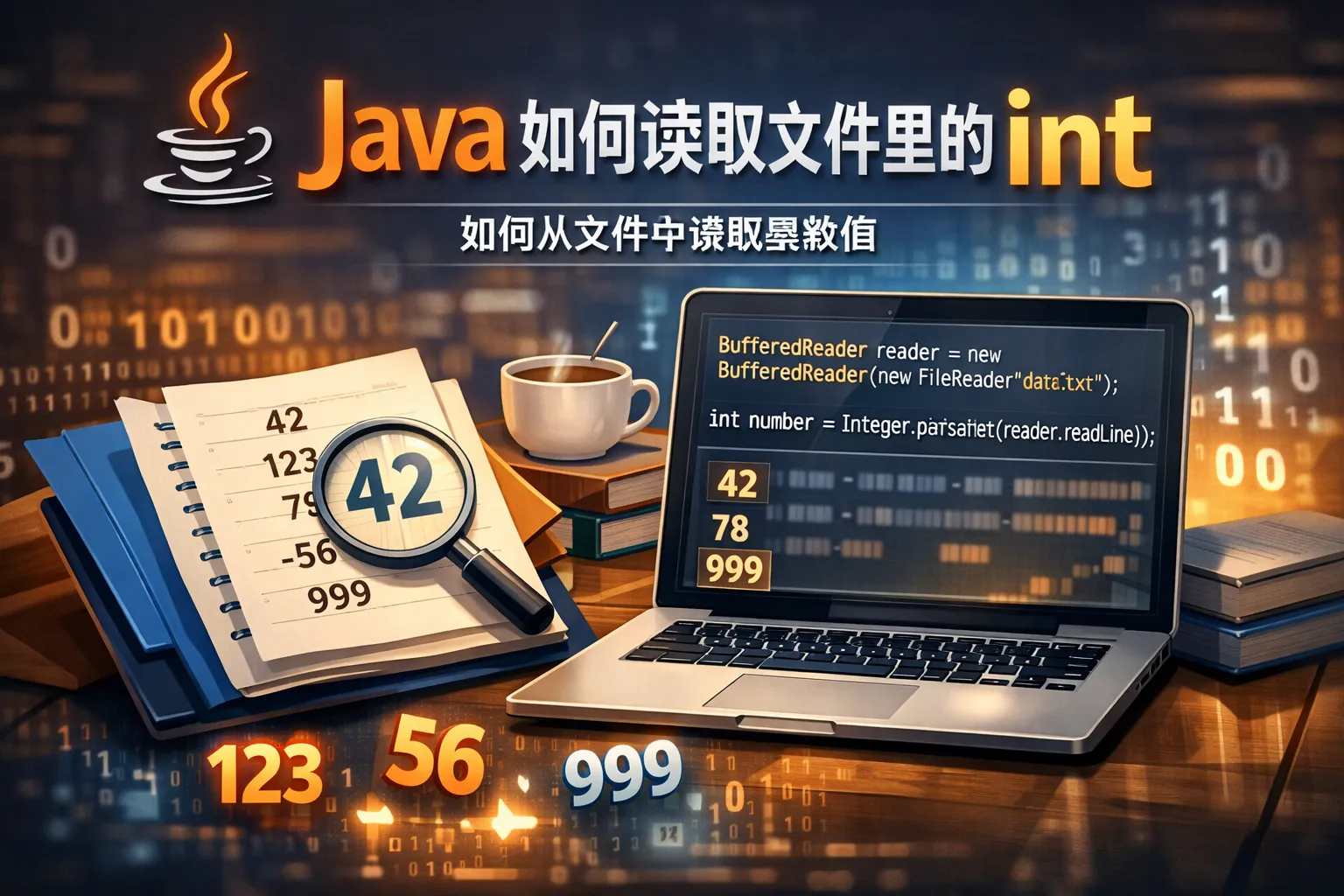 java如何读取文件里的int