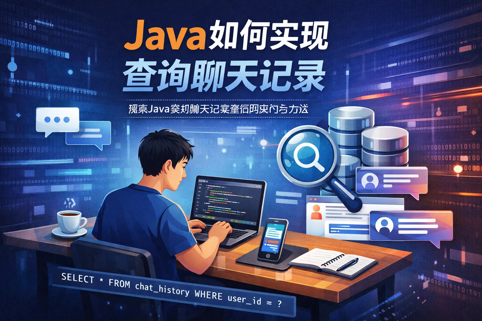 java如何实现查询聊天记录
