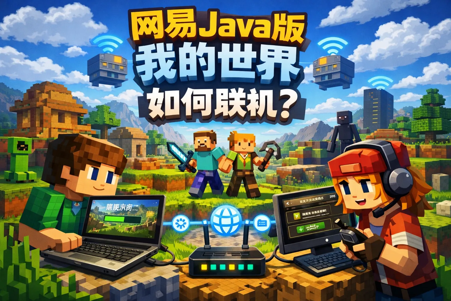 网易java版我的世界如何联机
