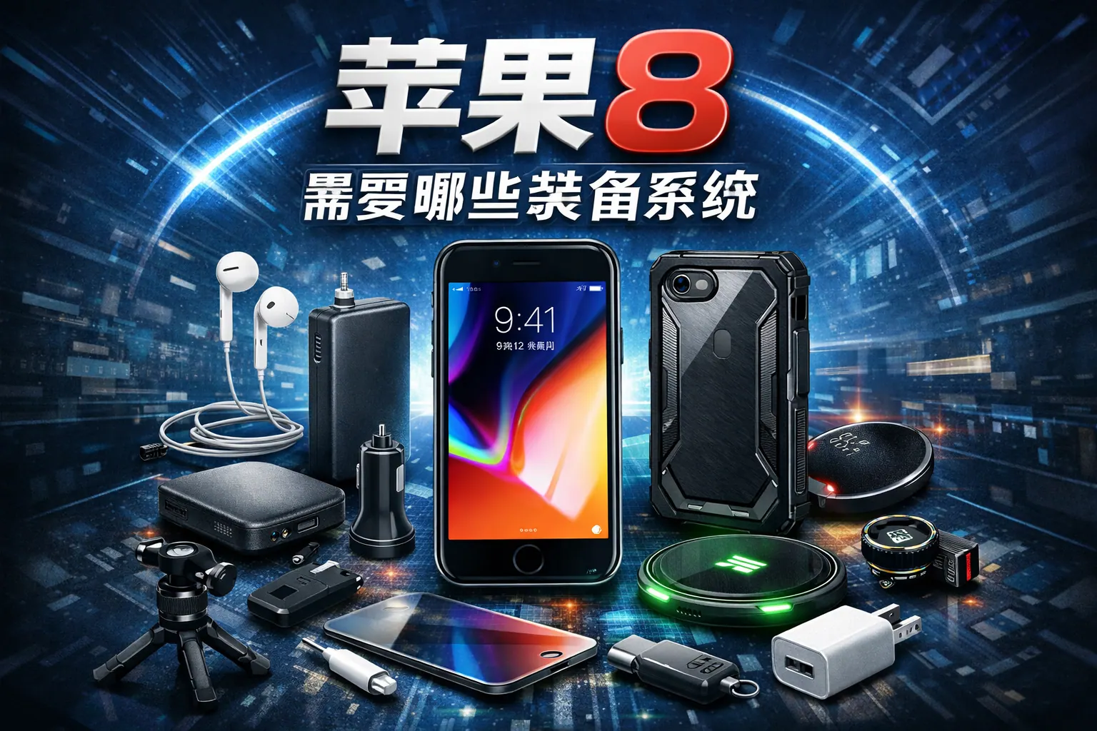 苹果8需要哪些装备系统