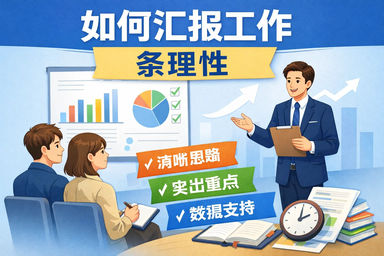 如何汇报工作条理性