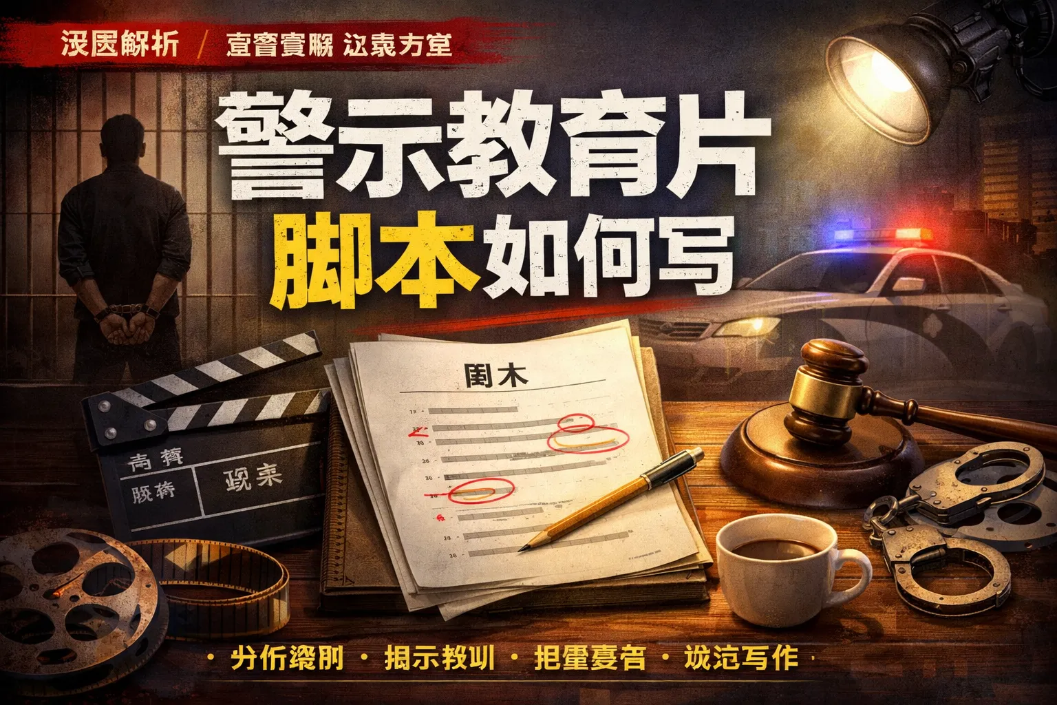 警示教育片脚本如何写