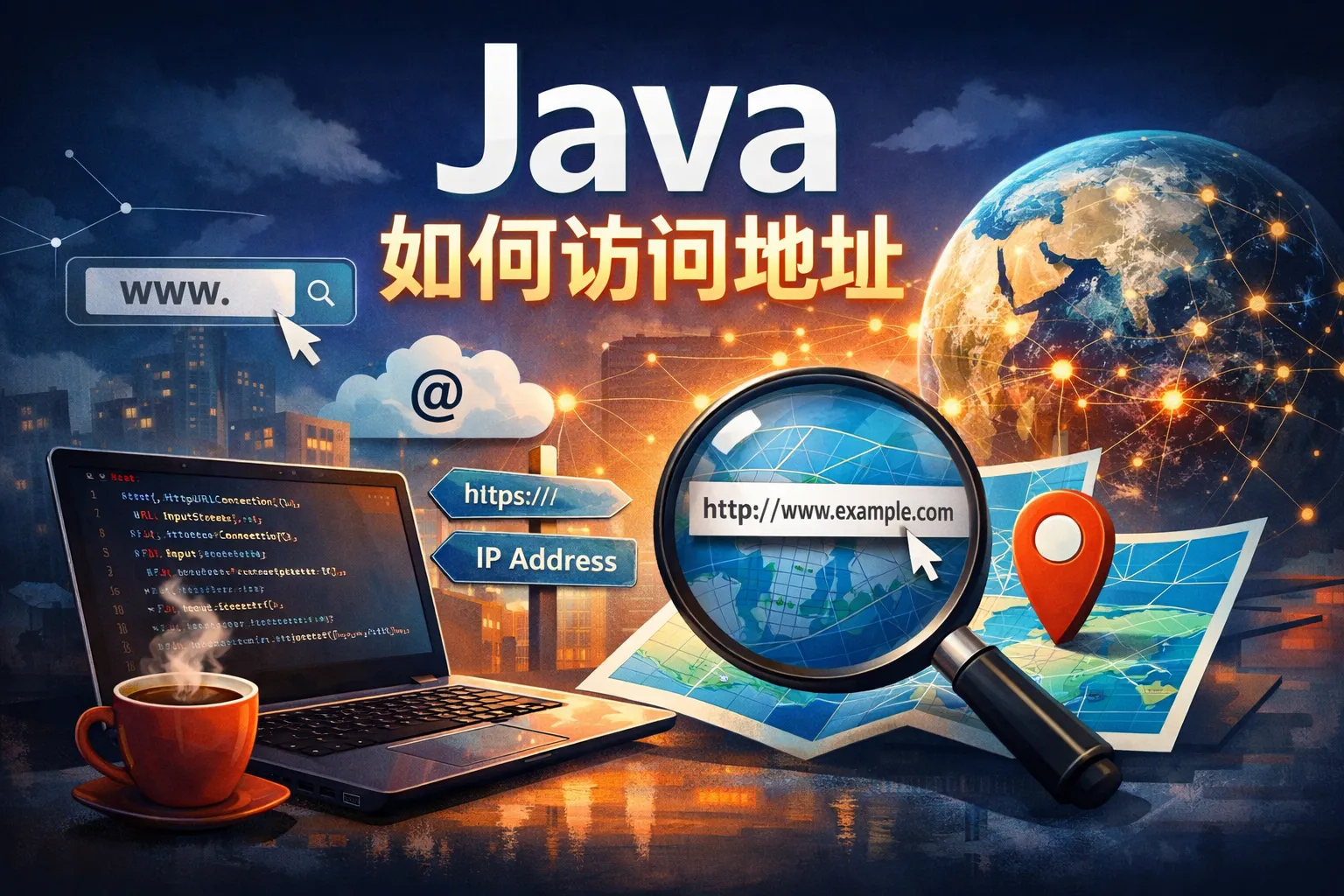 java如何访问地址