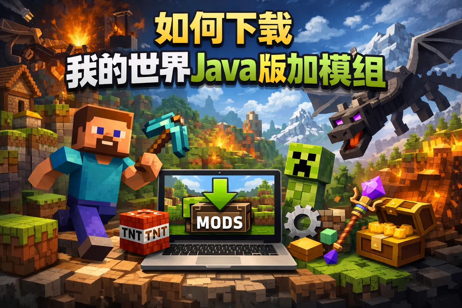 如何下载我的世界java版加模组