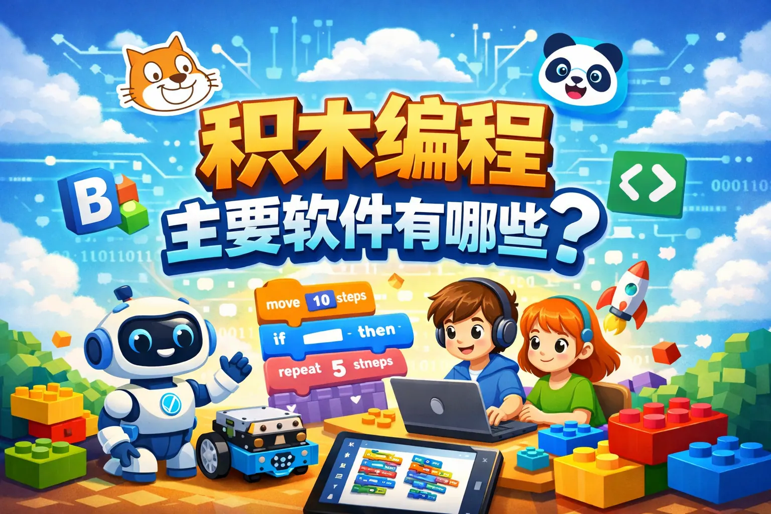 积木编程主要软件有哪些