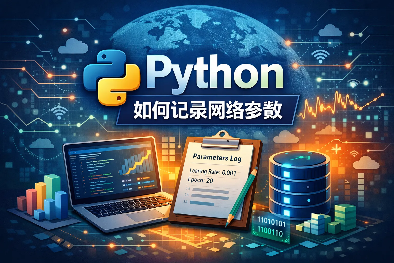 python如何记录网络参数