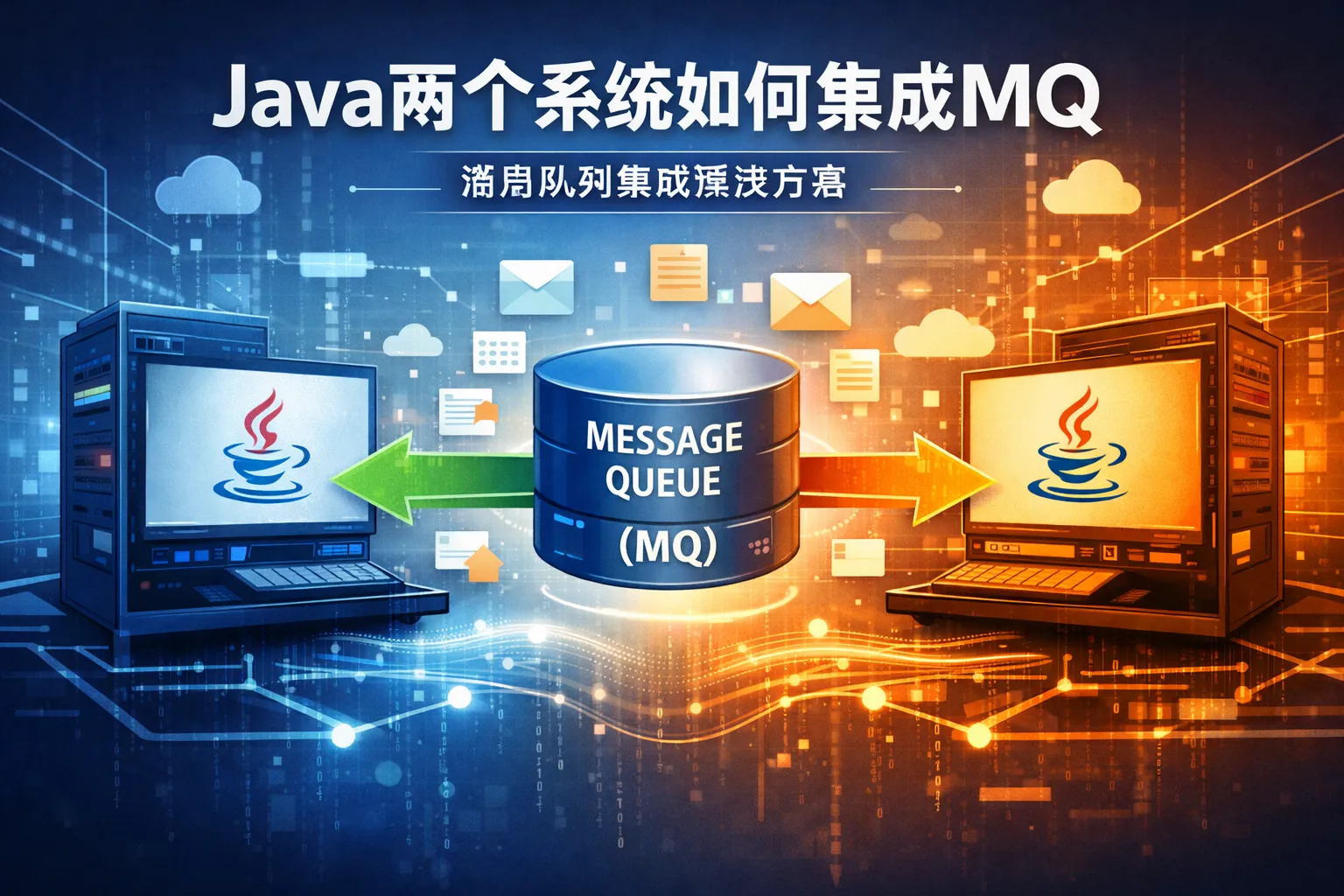 java两个系统如何集成mq