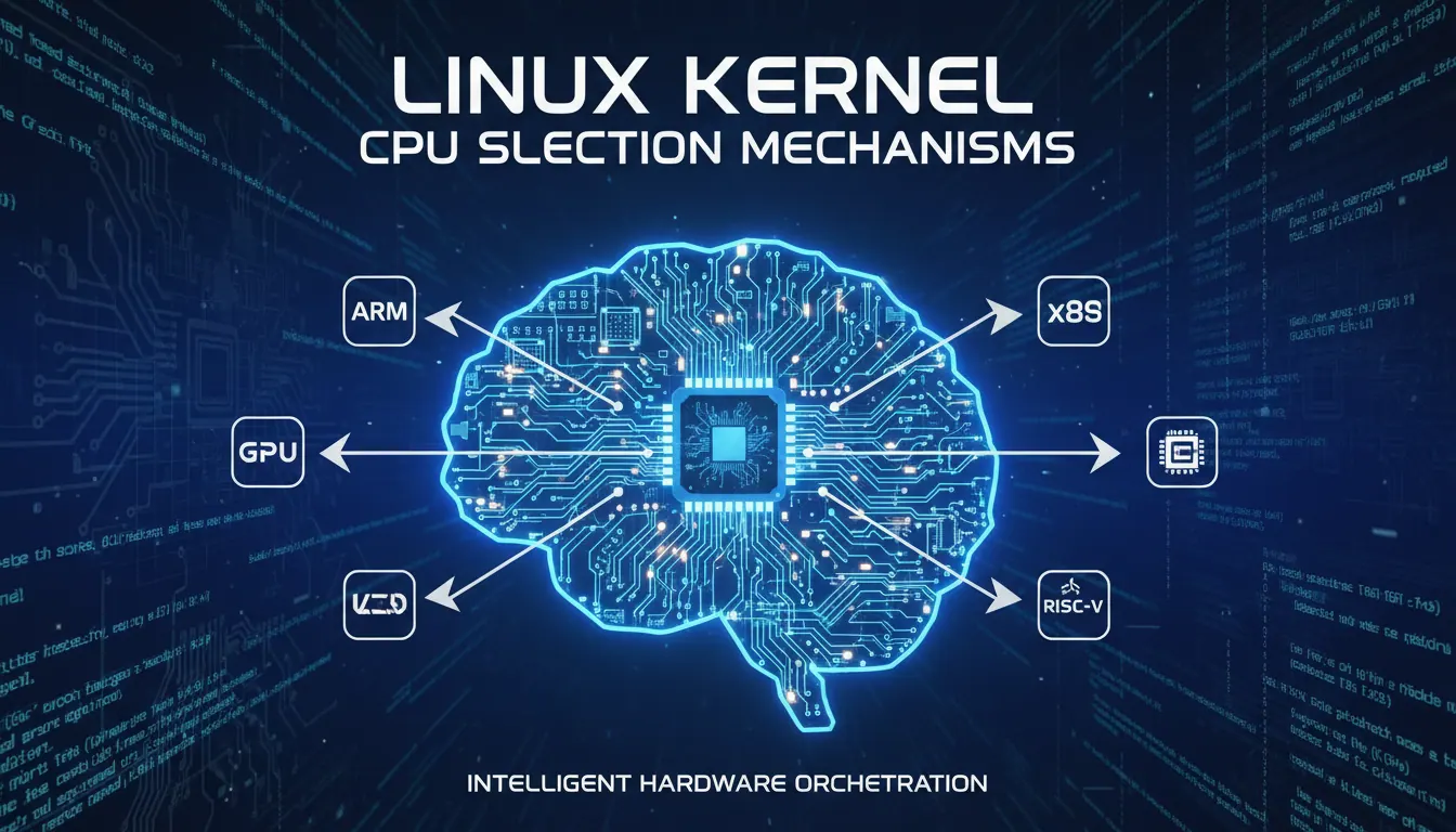 linux kernel如何选择cpu