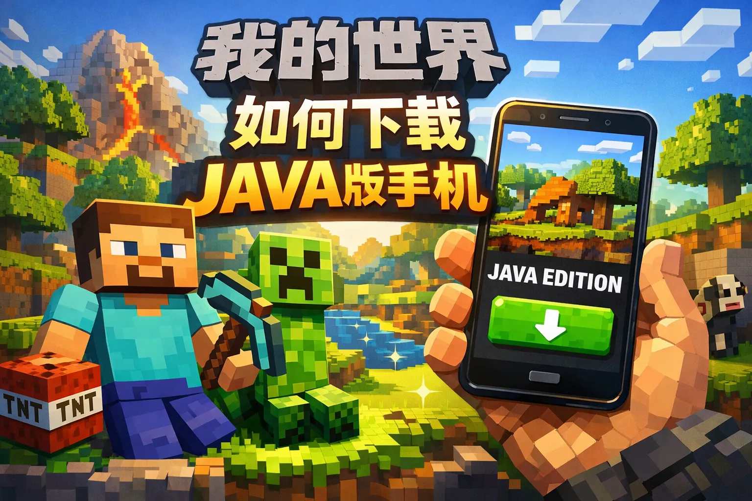 我的世界如何下载java版手机