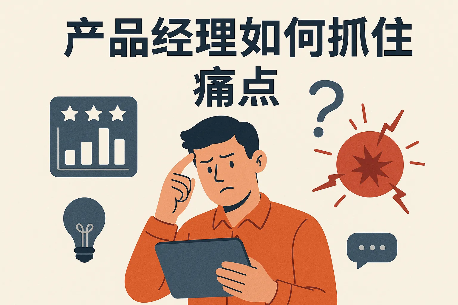 产品经理如何抓住痛点