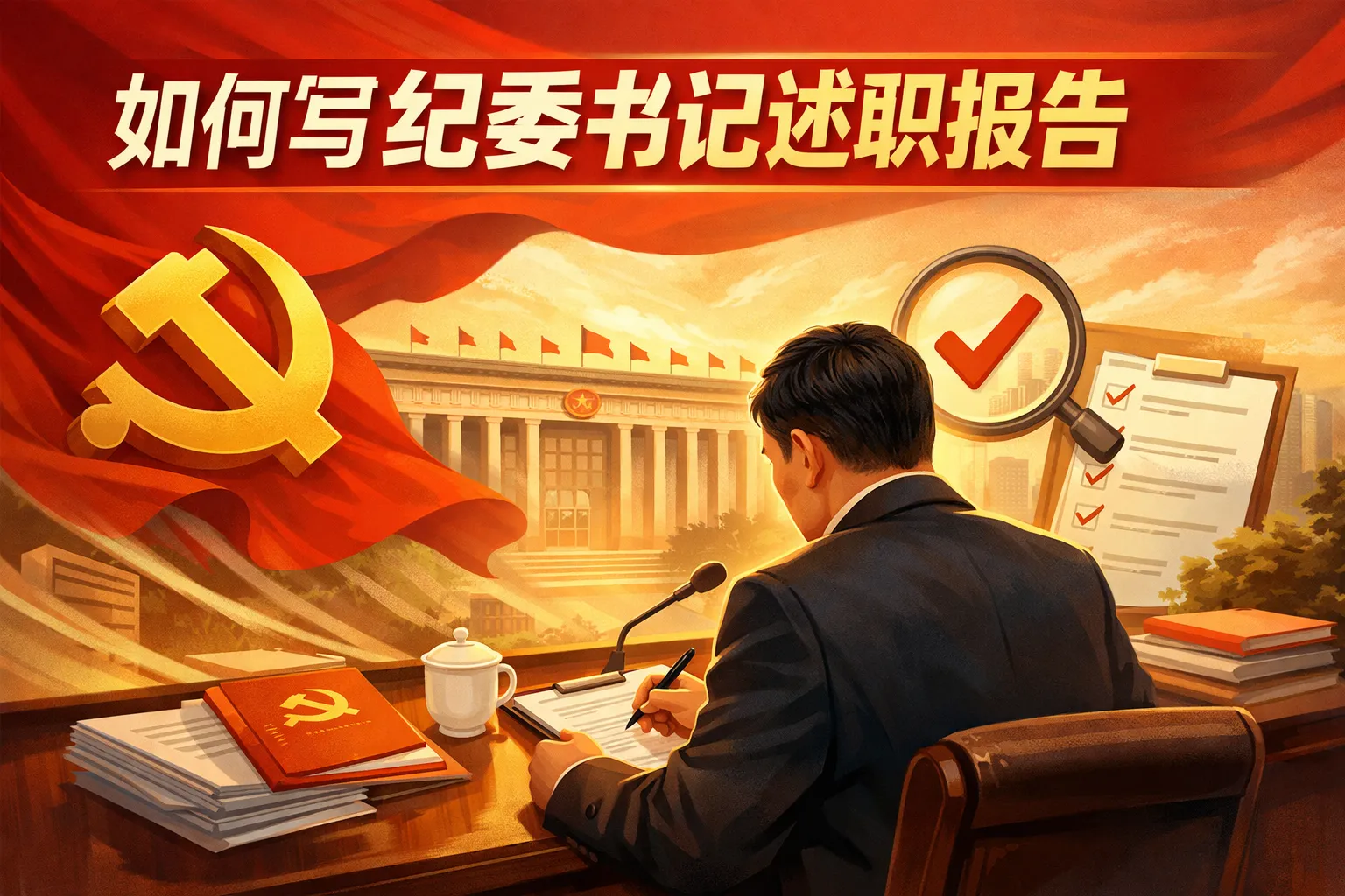 如何写纪委书记述职报告