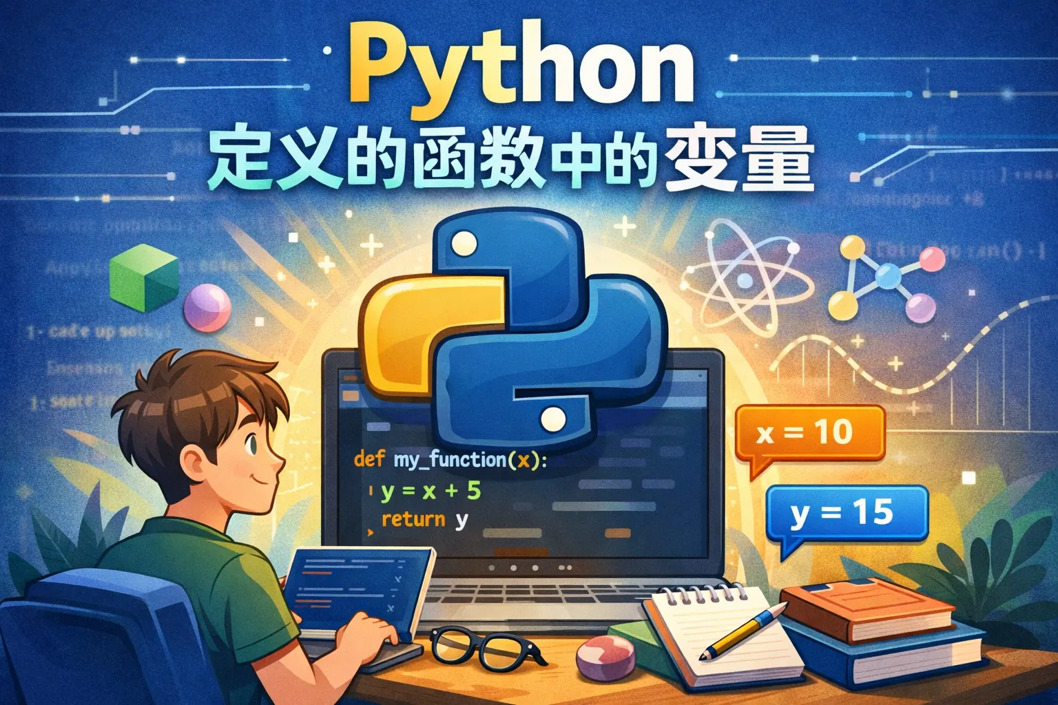 python定义的函数中的变量