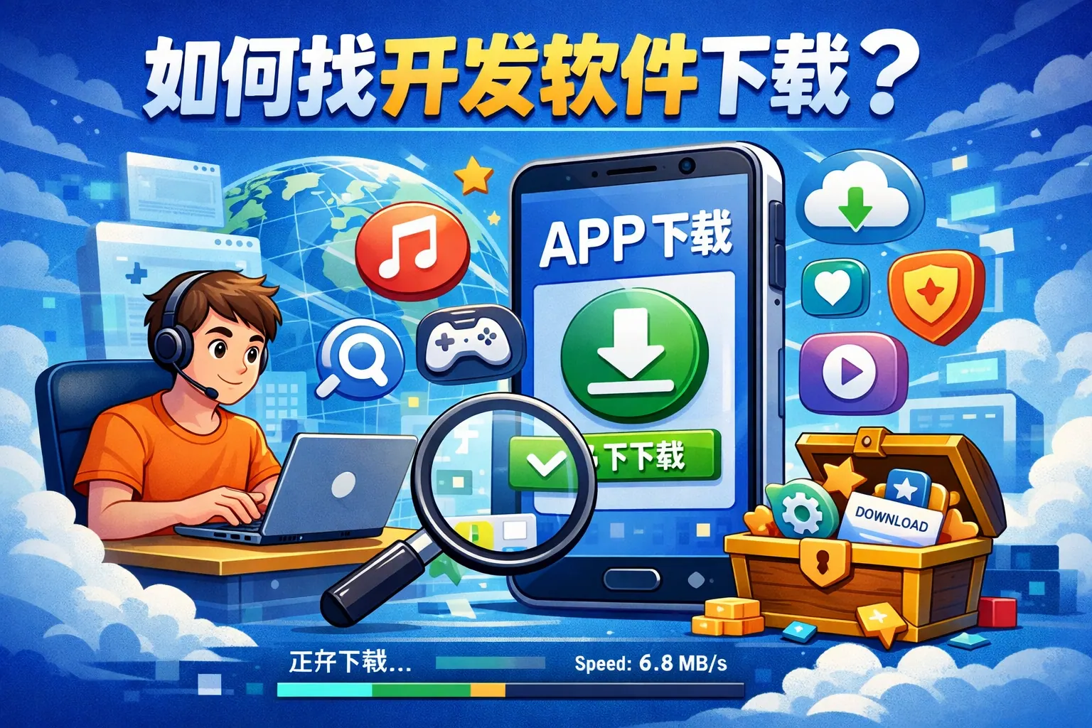 如何找开发软件客户端下载