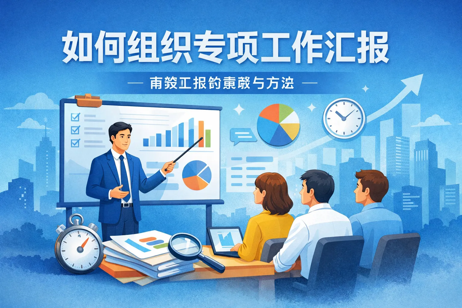 如何组织专项工作汇报