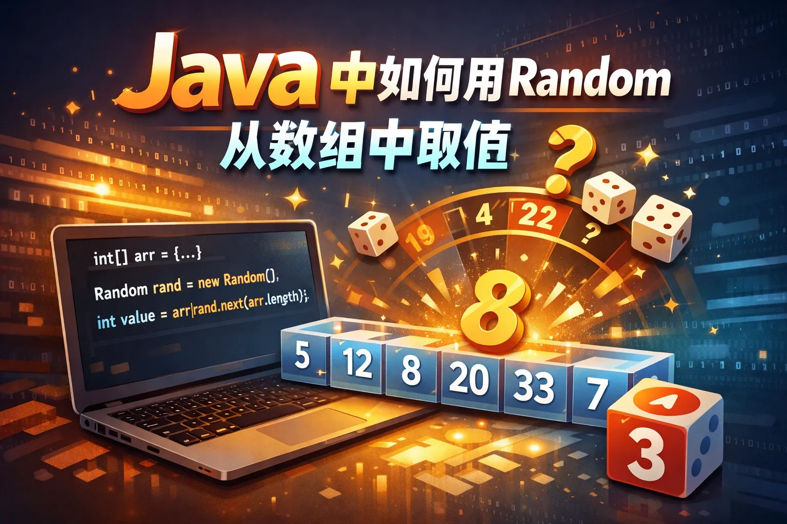 java中如何用random从数组中取值