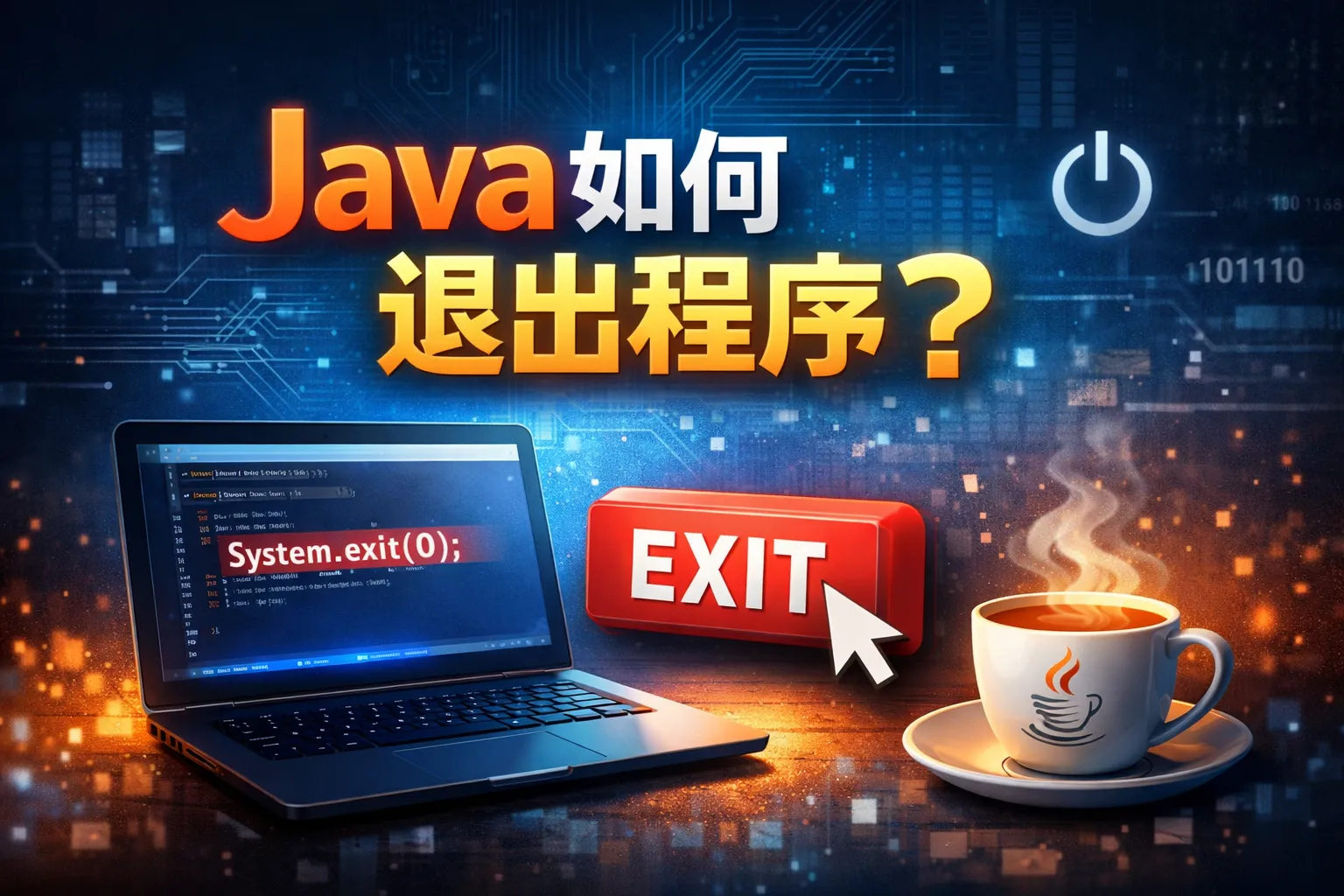 java如何如何退出程序框