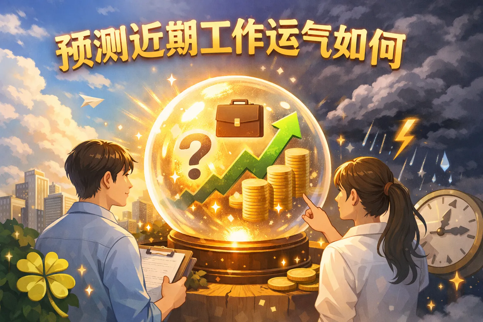 预测近期工作运气如何