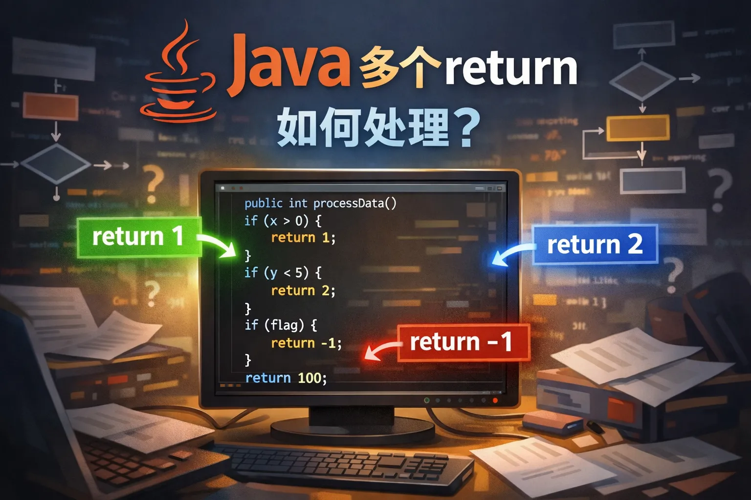 java很多个return如何处理