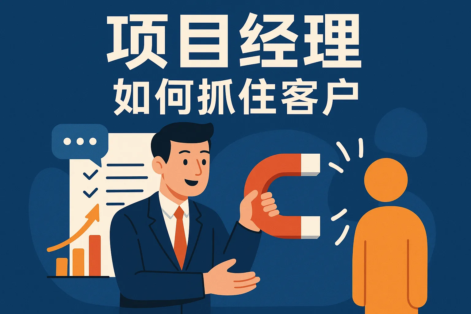 项目经理如何抓住客户