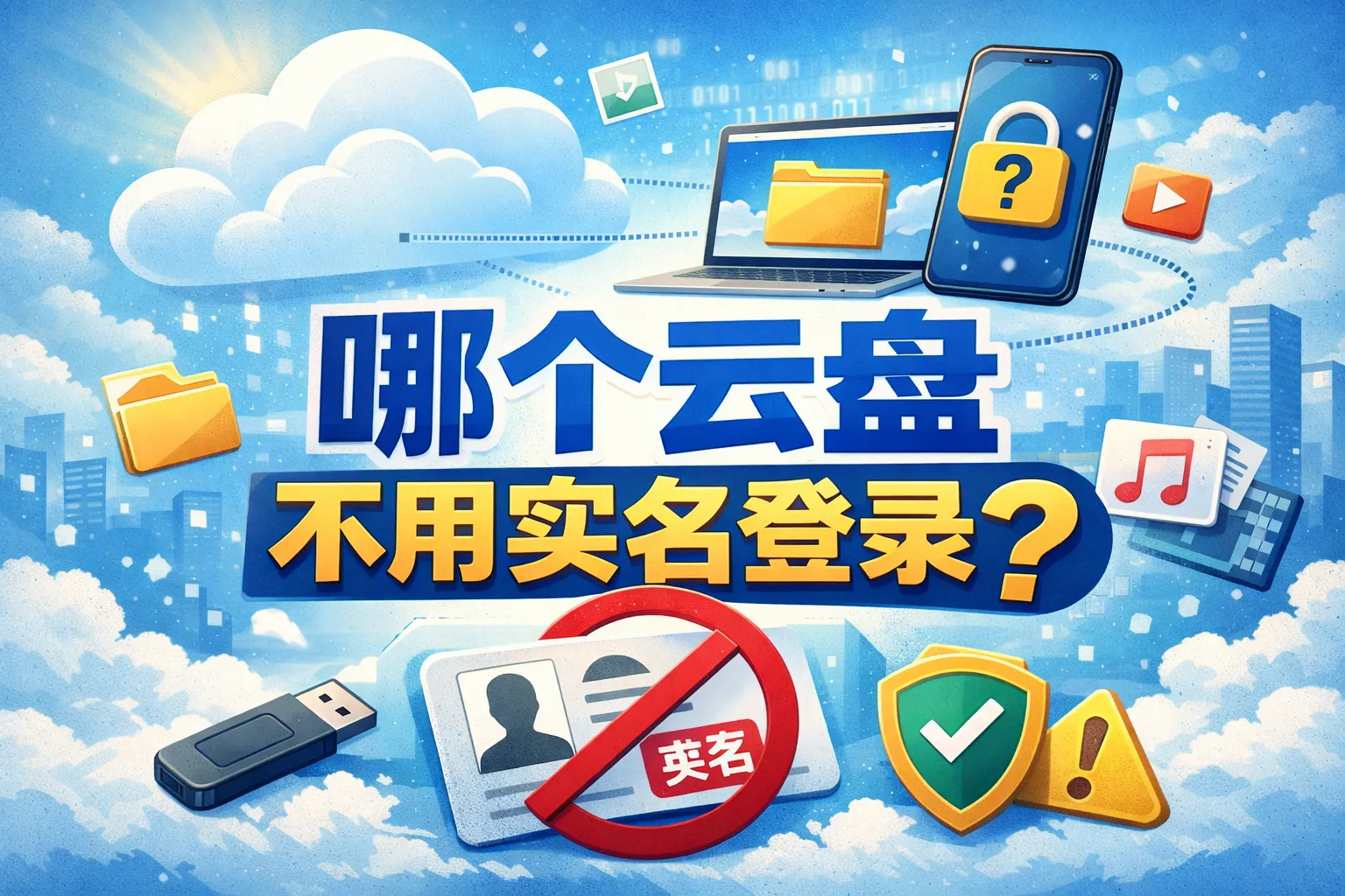 哪个云盘不用实名登录