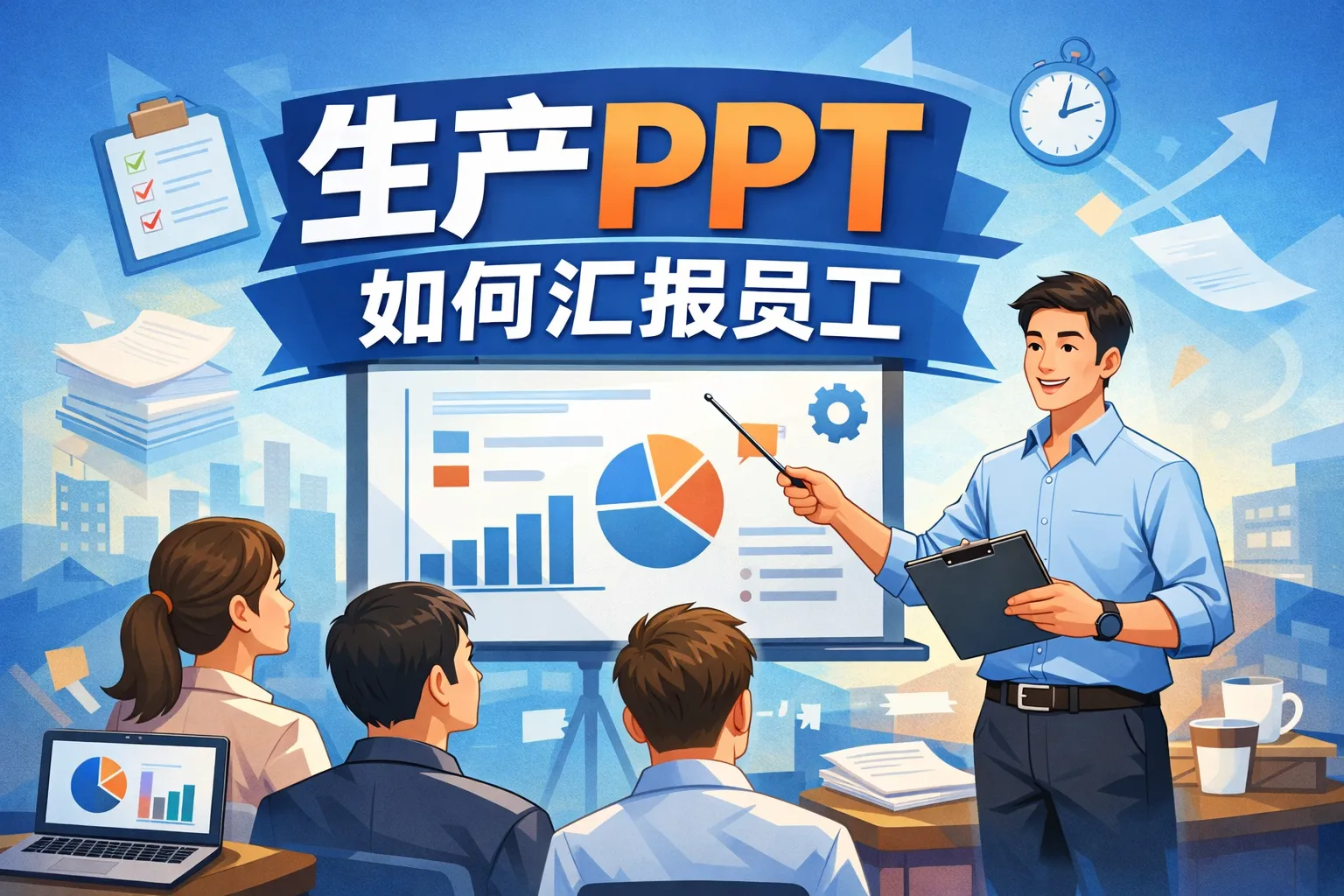 生产ppt如何汇报员工