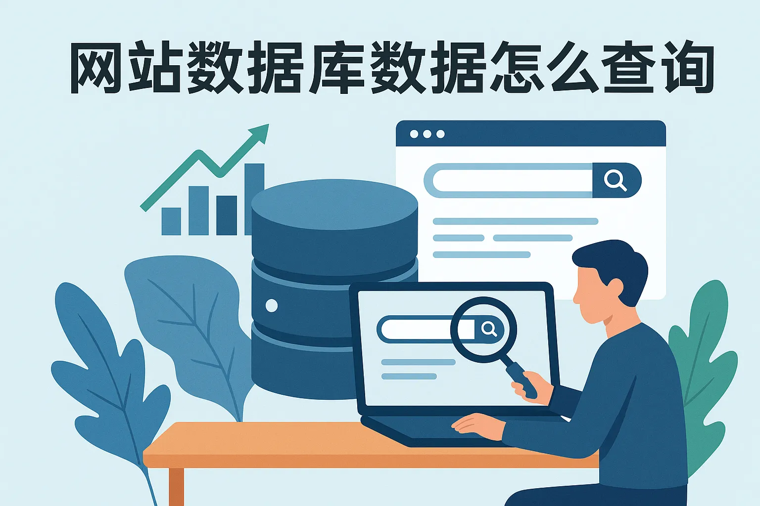 网站数据库数据怎么查询