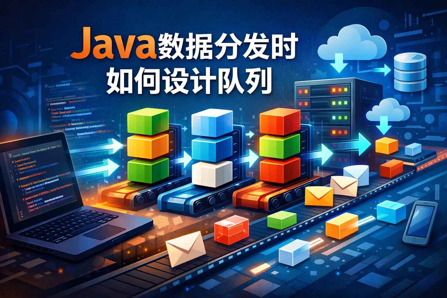 java数据分发时如何设计队列