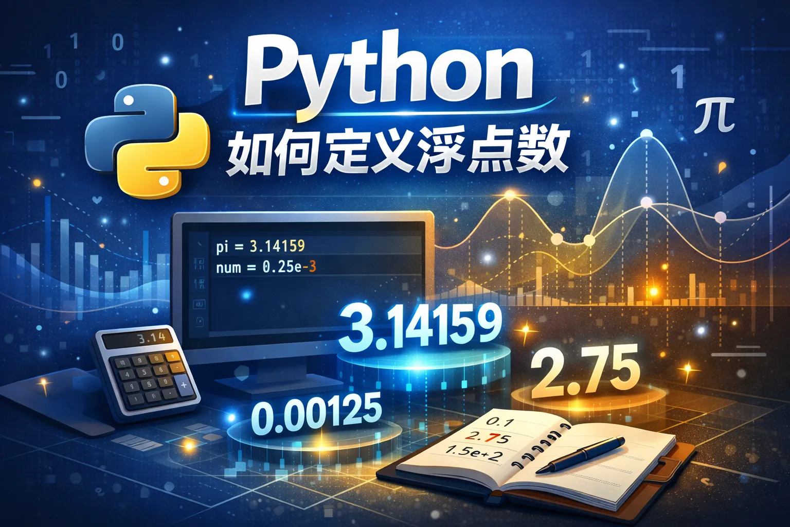 python 如何定义浮点数