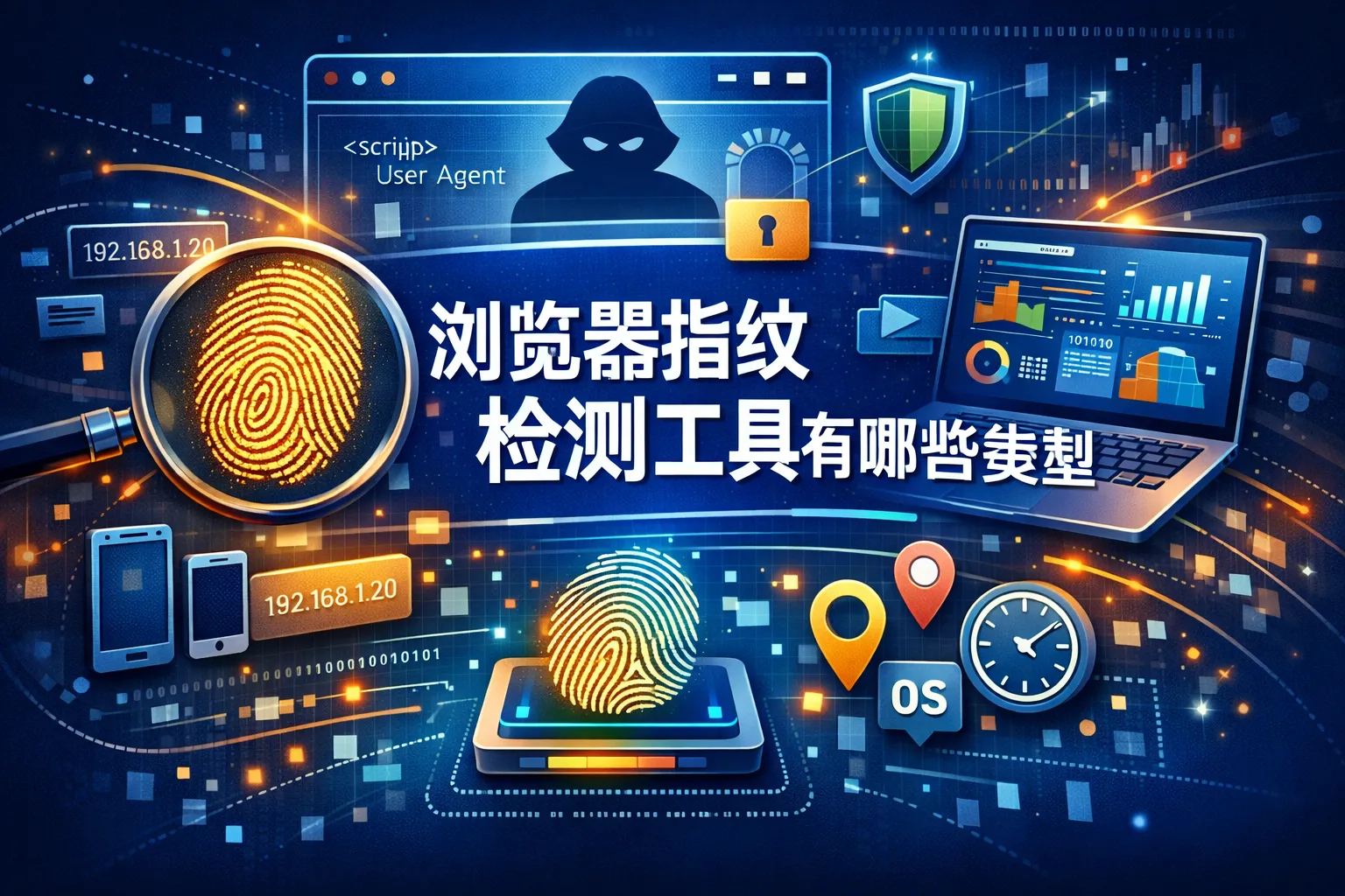 浏览器指纹检测工具有哪些类型