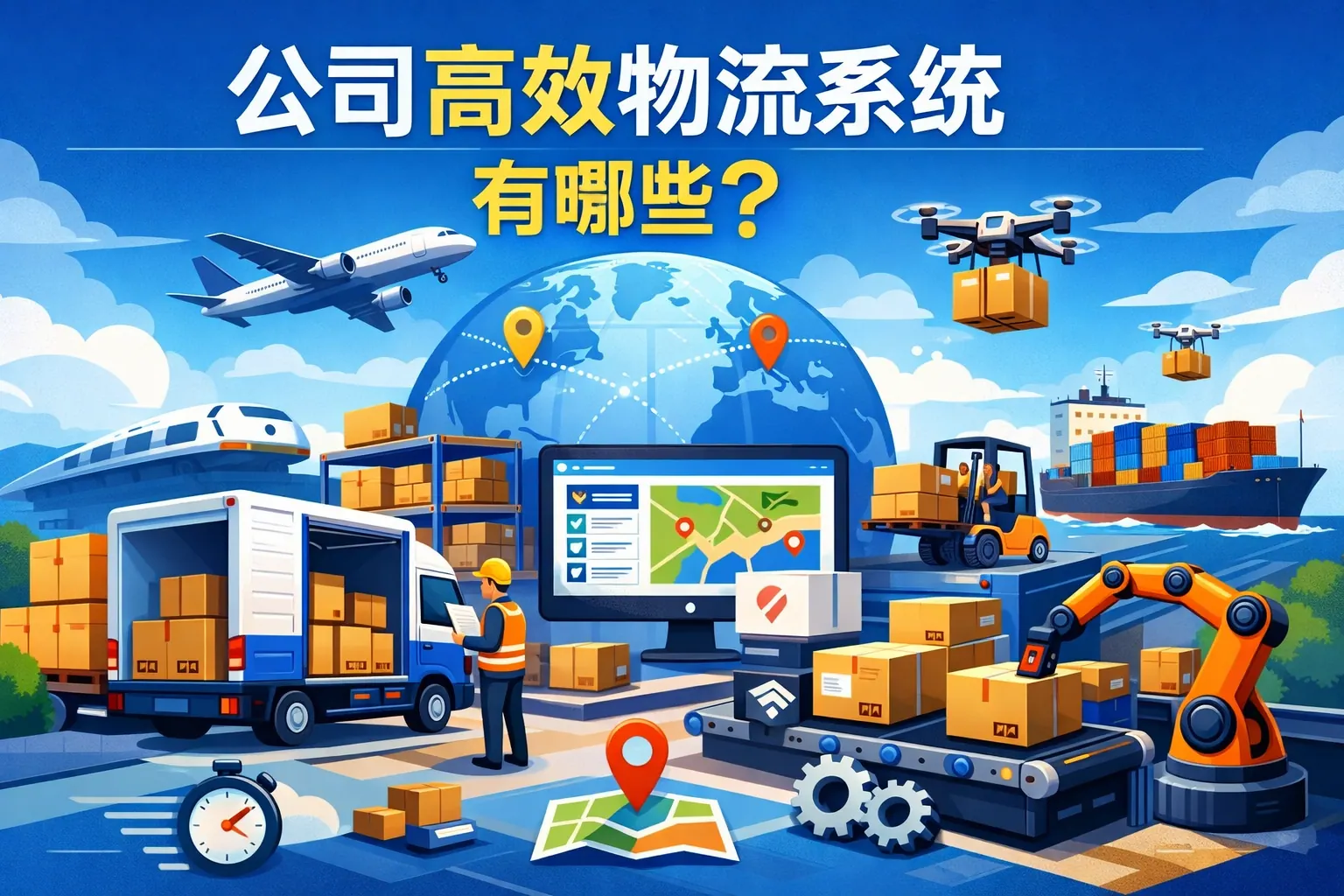 公司高效物流系统有哪些