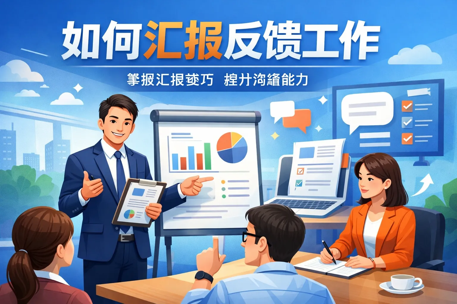 如何汇报反馈工作