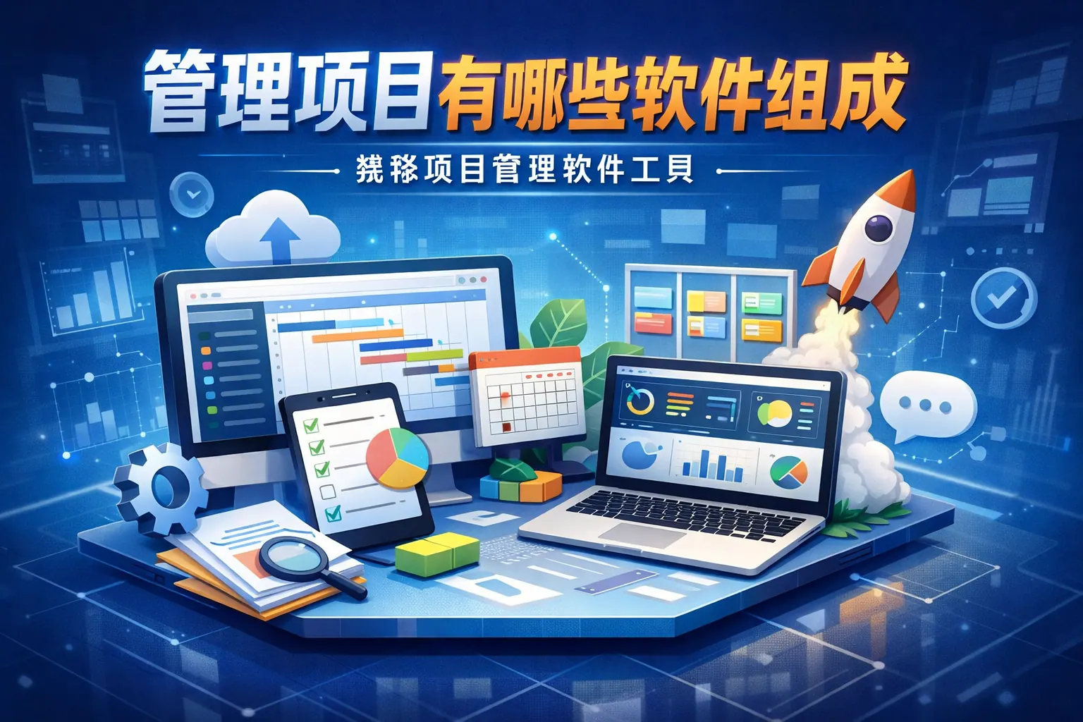 管理项目有哪些软件组成