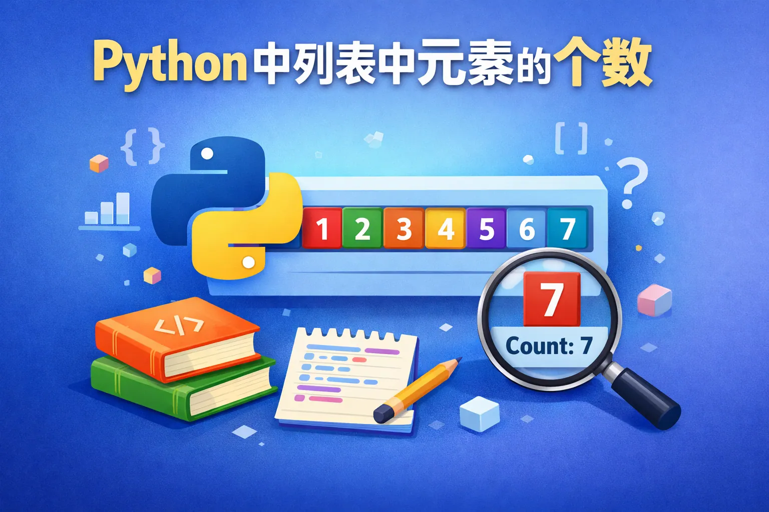 python中列表中元素的个数