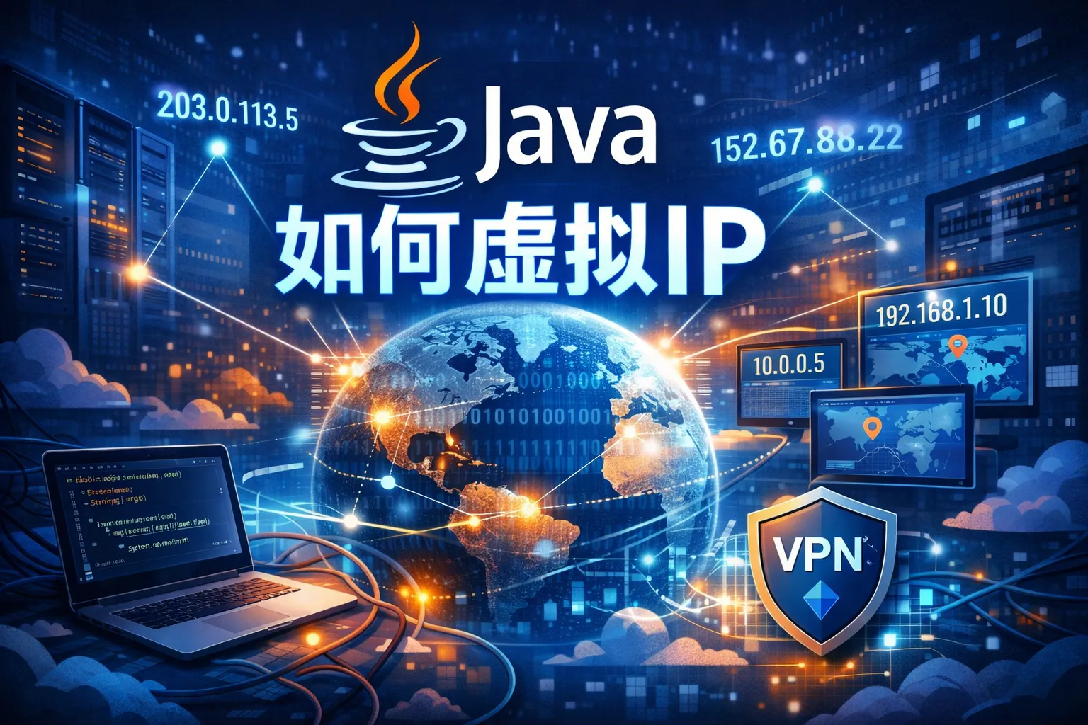 java如何虚拟ip