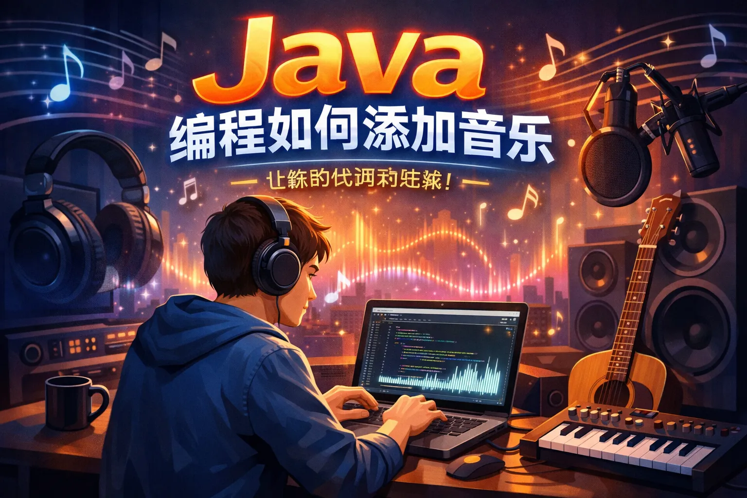 java编程如何添加音乐添加一个类
