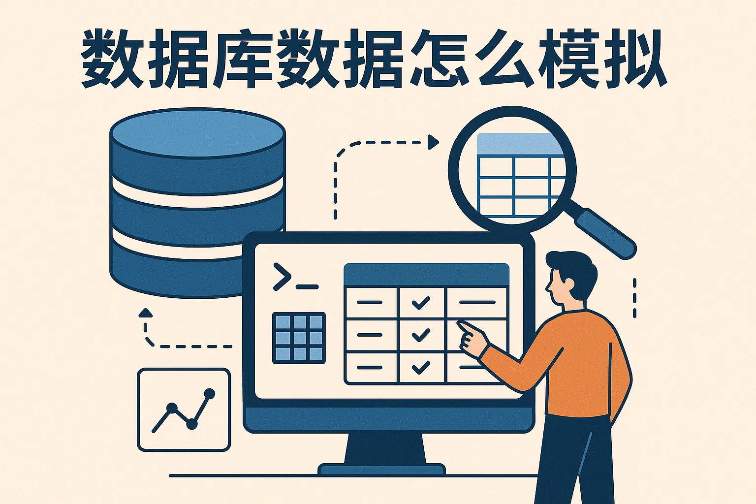 数据库数据怎么模拟