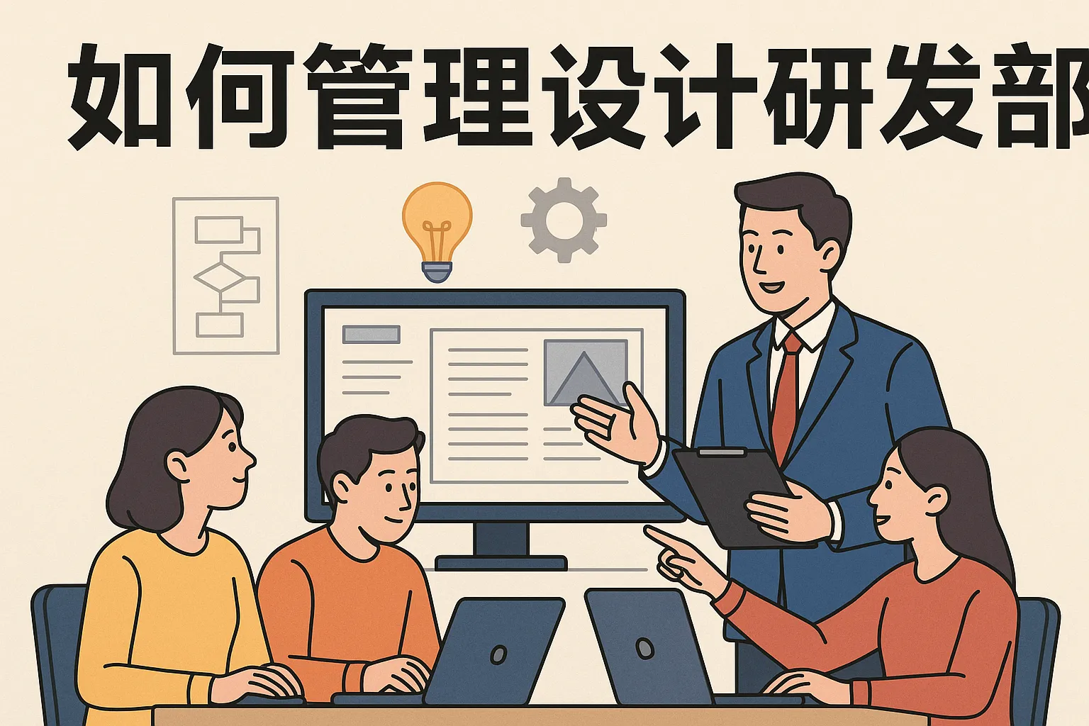 如何管理设计研发部
