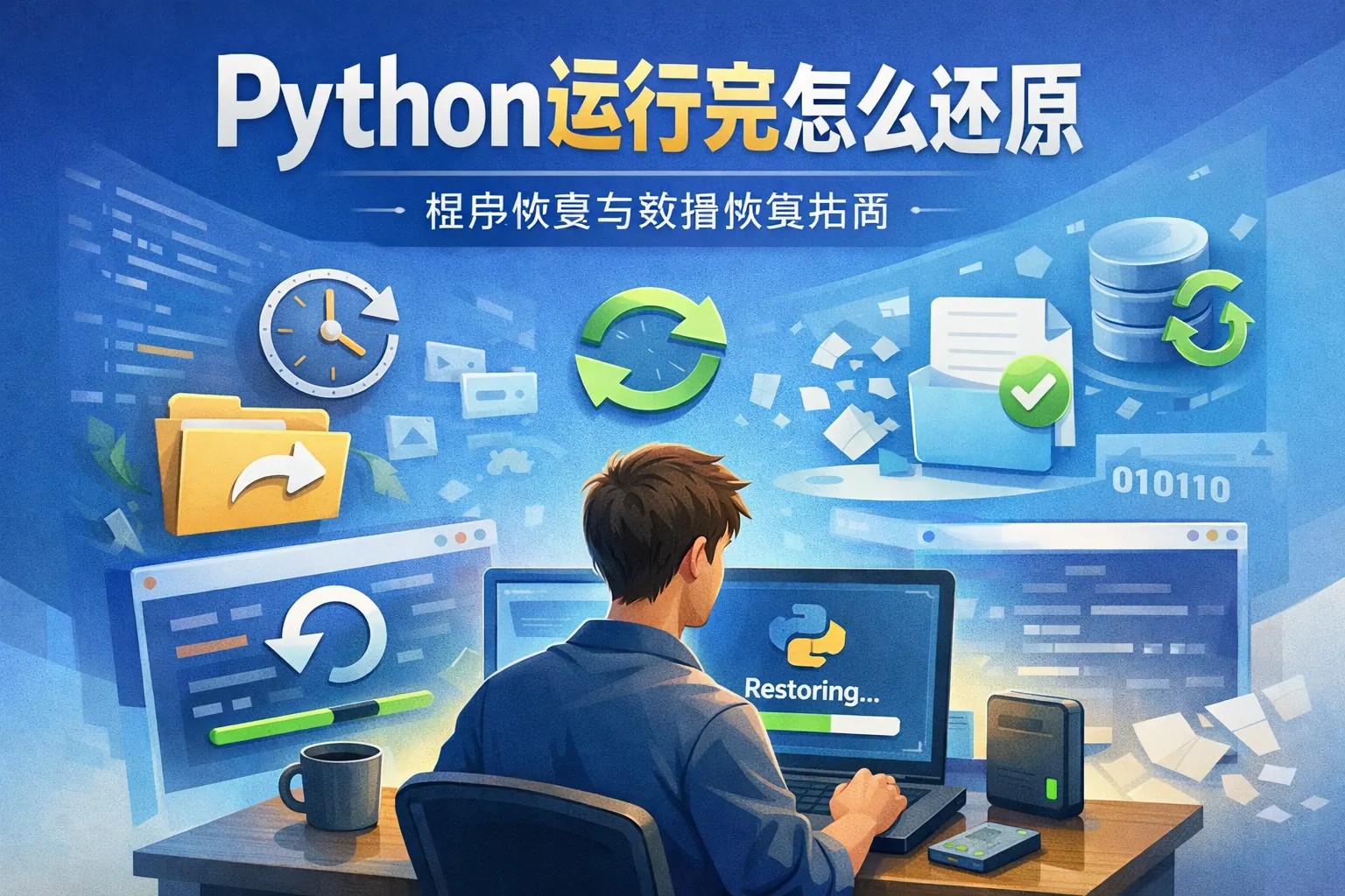 python运行完怎么还原
